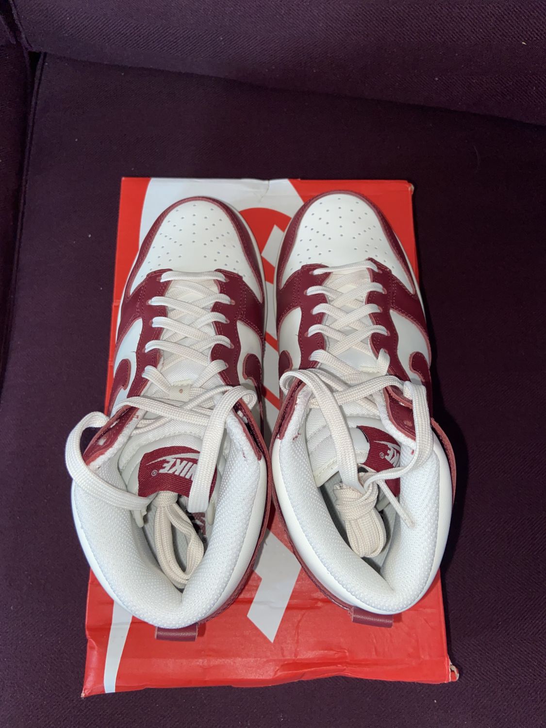 nike dunk high sail team