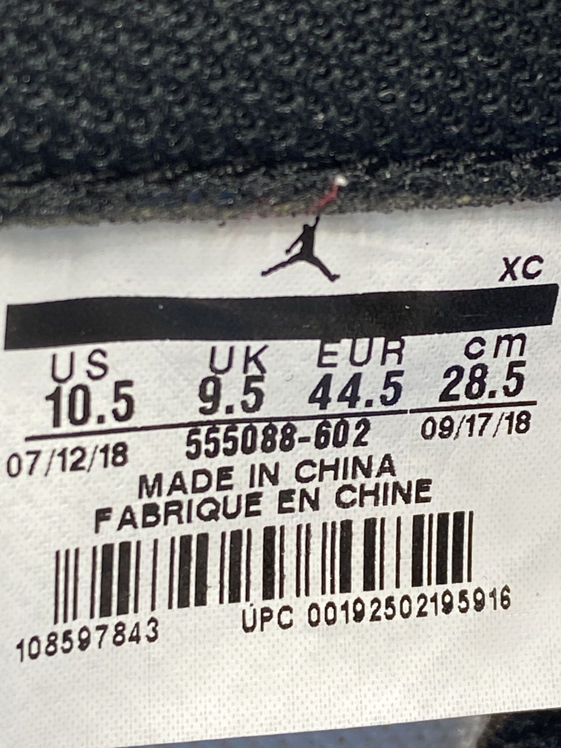 Jordan 1 origin sale story size 11