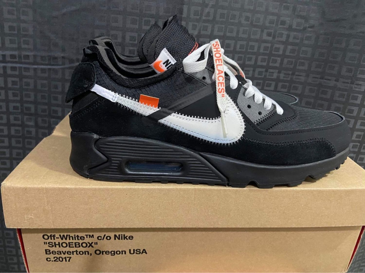 Nike Air Max 90 OFF-WHITE Black | AfterMarket
