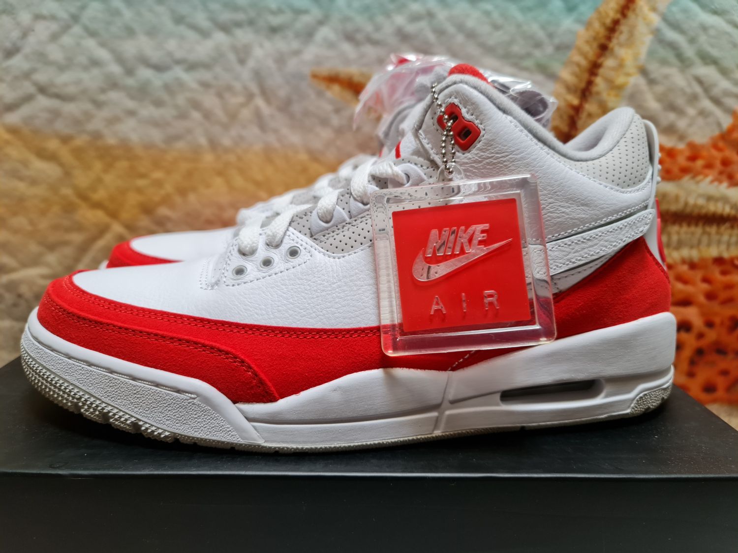 Jordan 3 Retro Tinker White University Red | AfterMarket