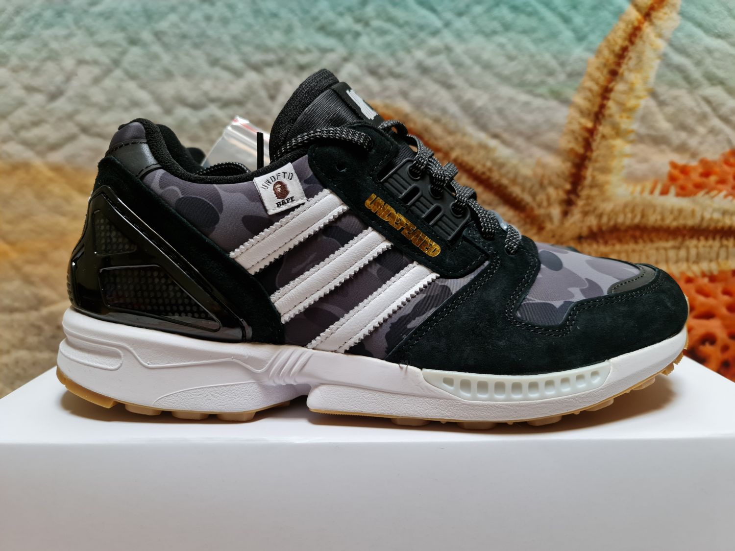 Adidas ZX 8000 Bape Undefeated Black | AfterMarket