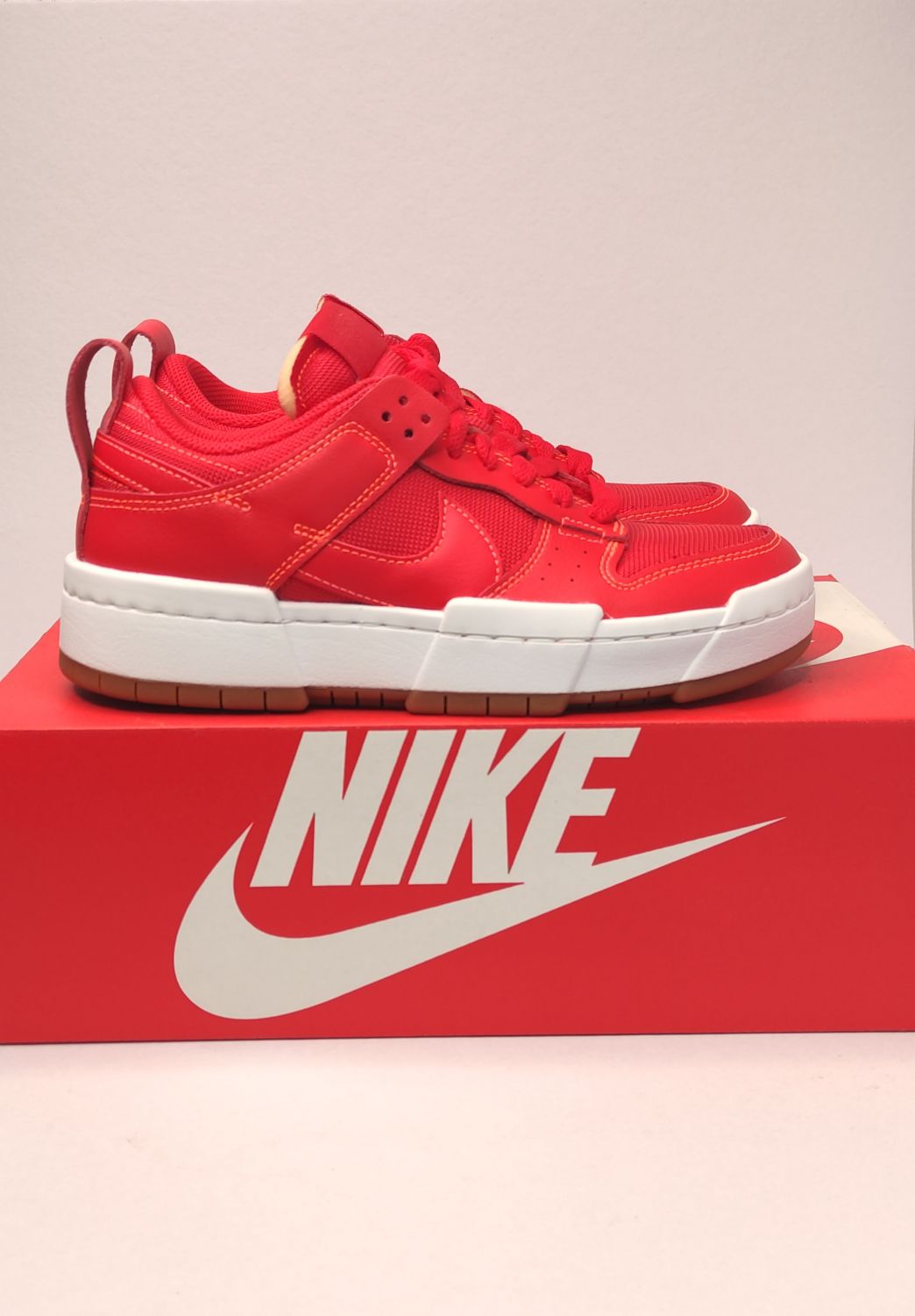 dunk low disrupt red gum