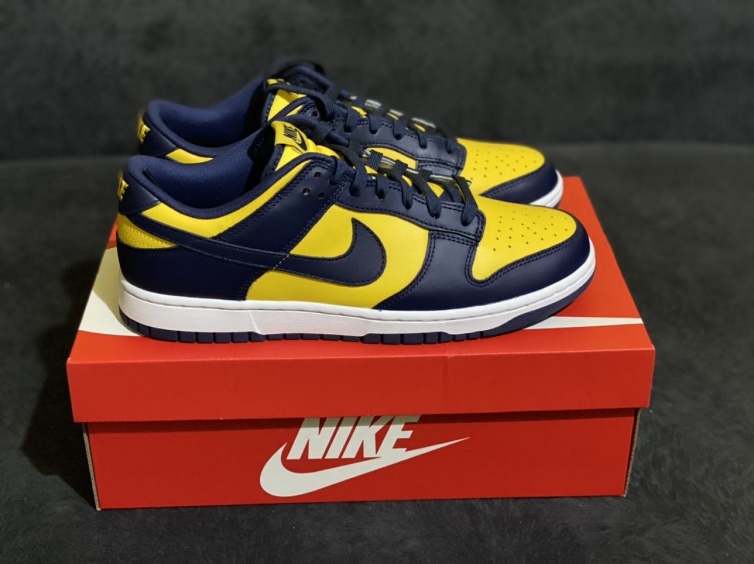 mens nike dunk low michigan stores