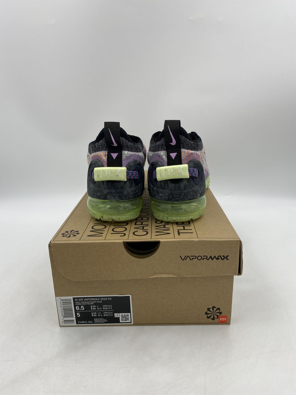 Vapormax noir et on sale violet