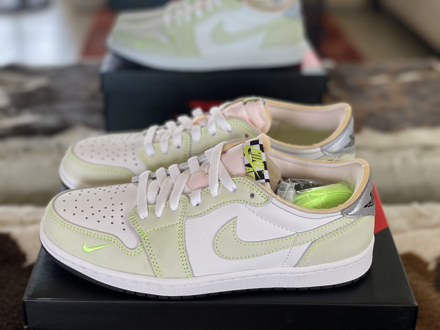 jordan 6 retro low ghost green