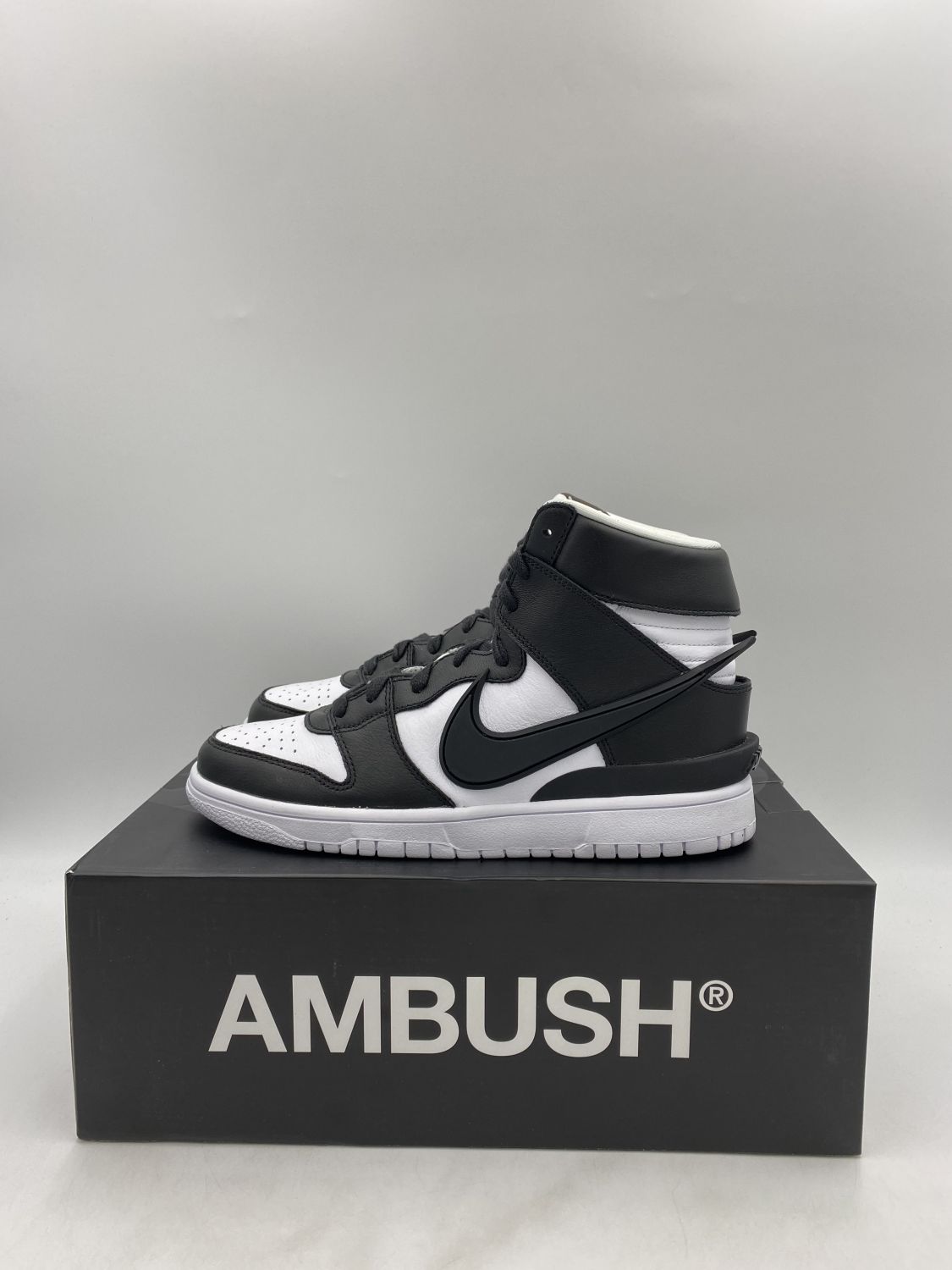nike dunk high ambush black white release date