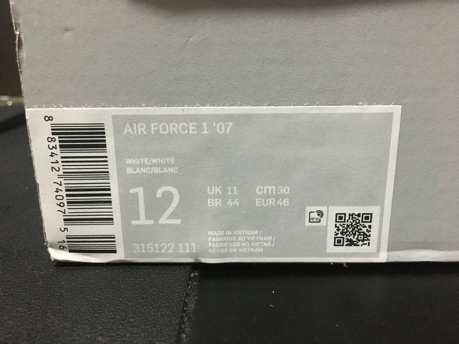 Nike Air Force 1 Low White 07 AfterMarket