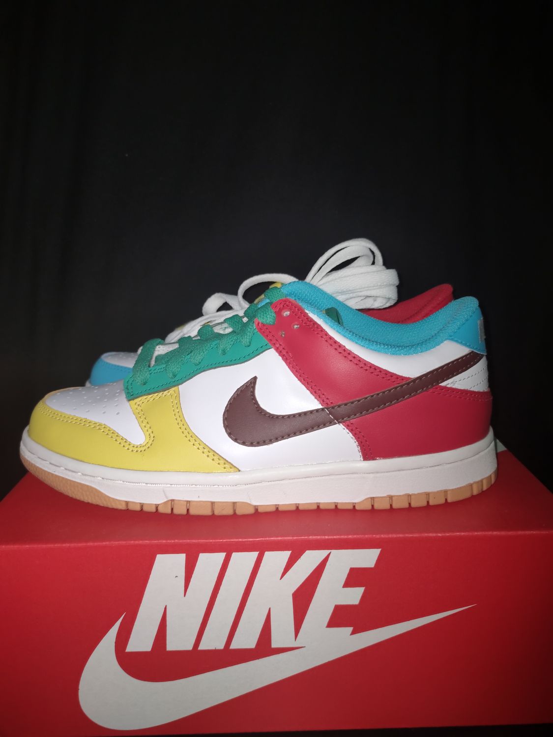 nike dunk low free 99 white zalando