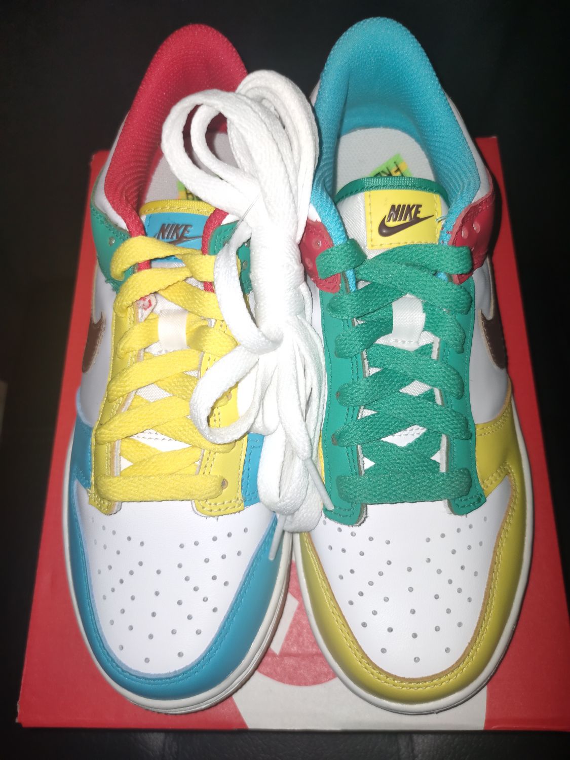 nike dunk low free 99 white zalando