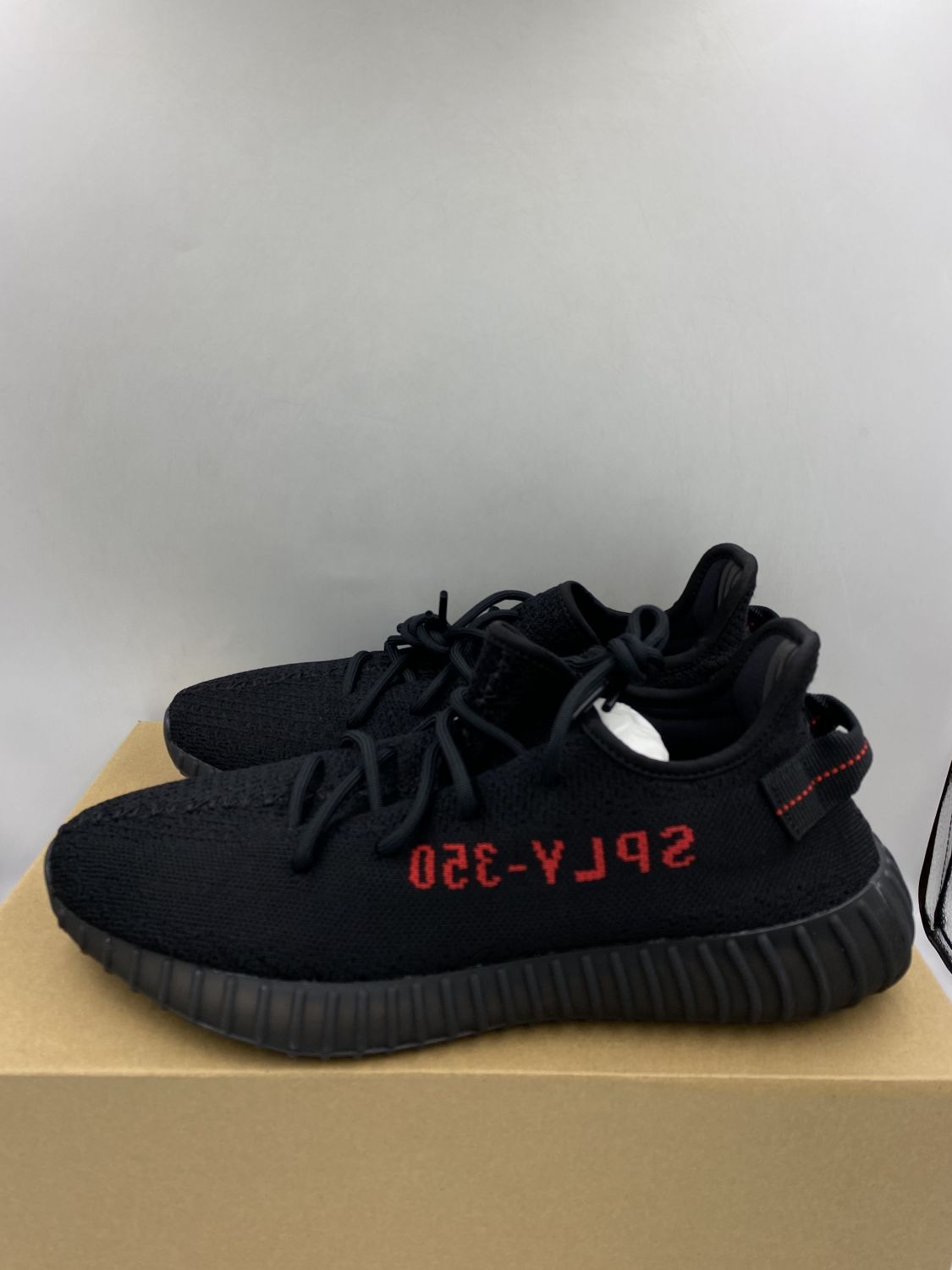 mens adidas yeezy boost 350 v2 black red