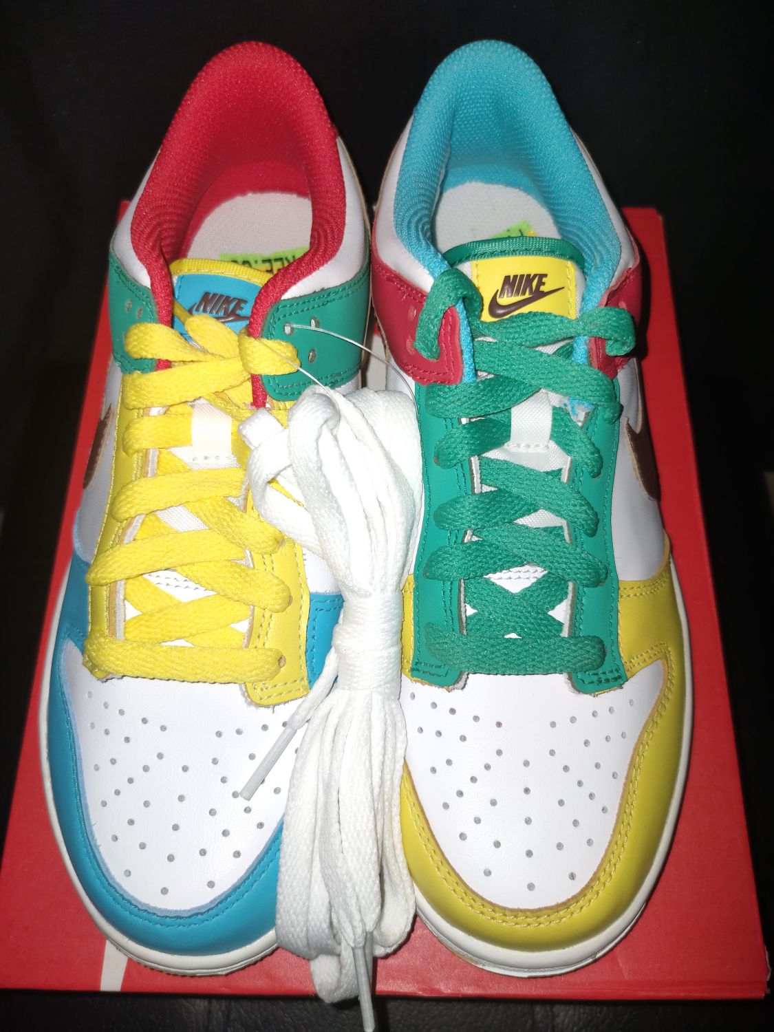 nike dunk low free 99 white zalando