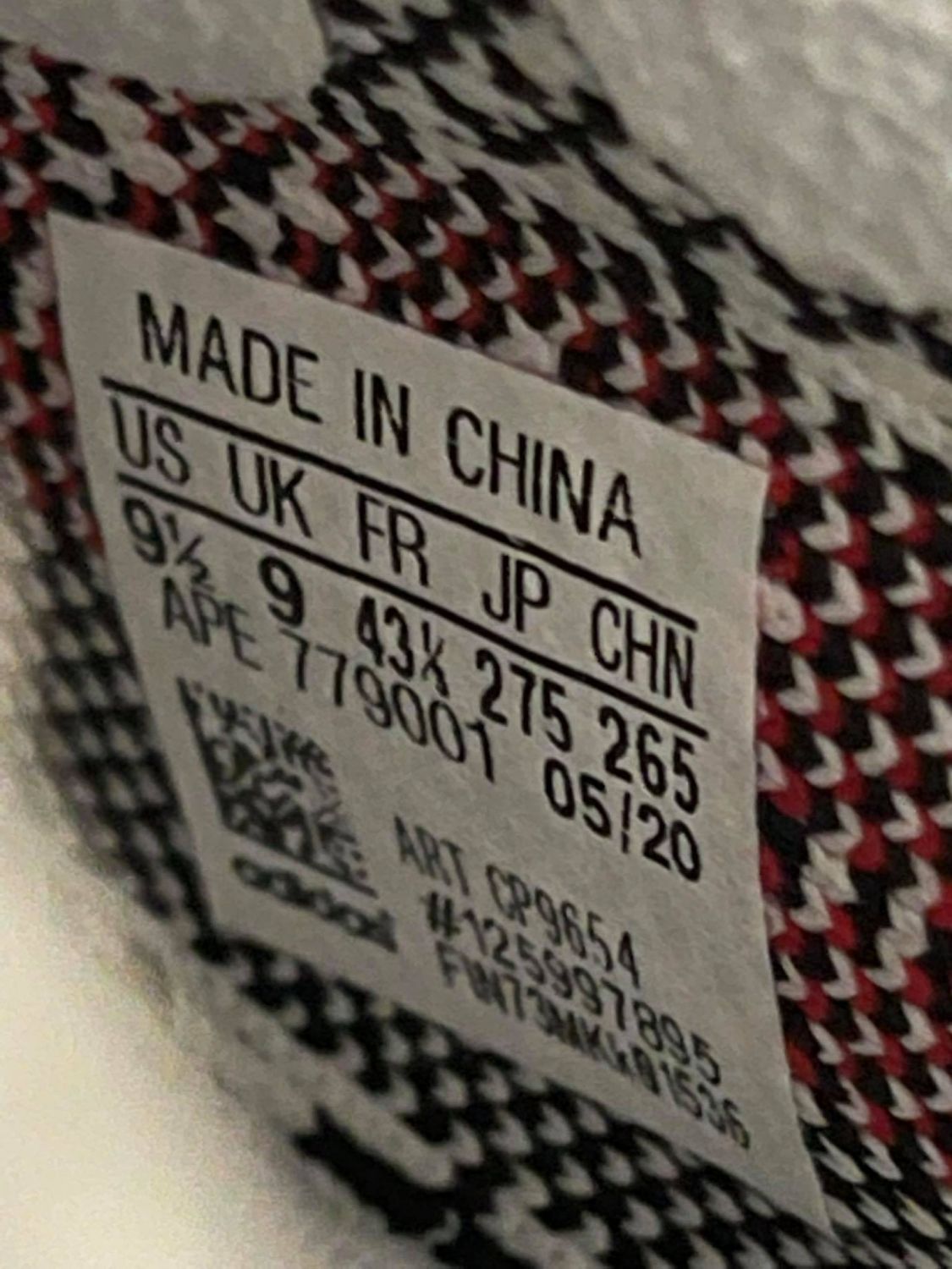 Yeezy zebra tag inside outlet