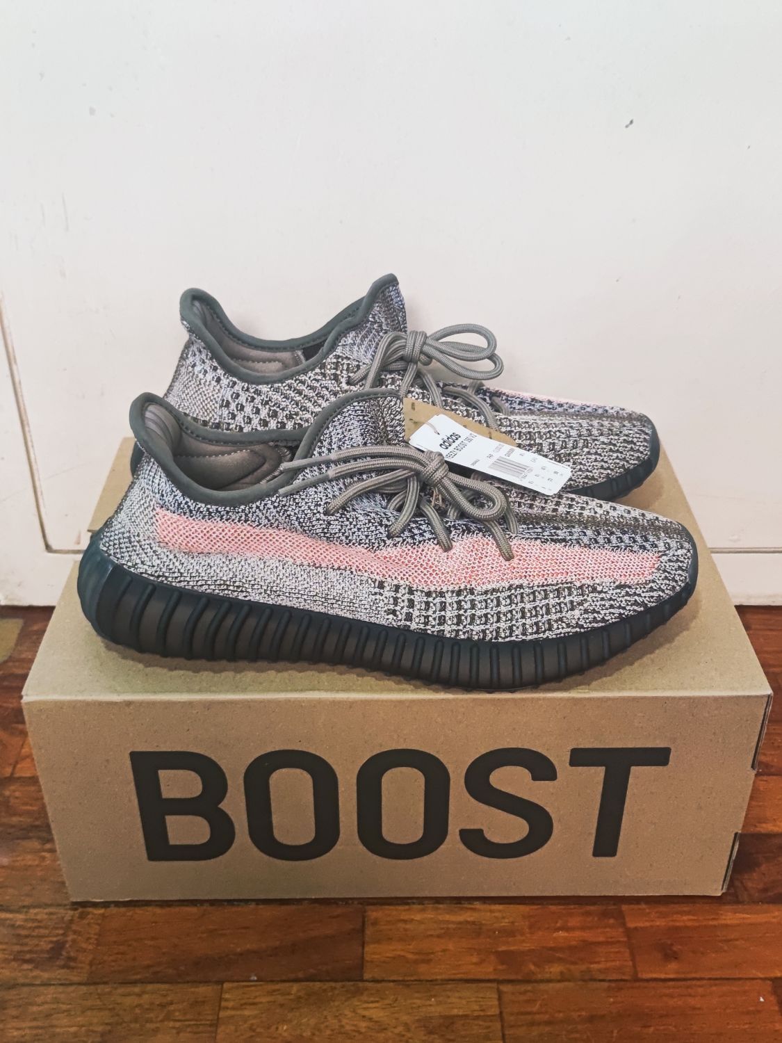 pair of yeezy 350 boost