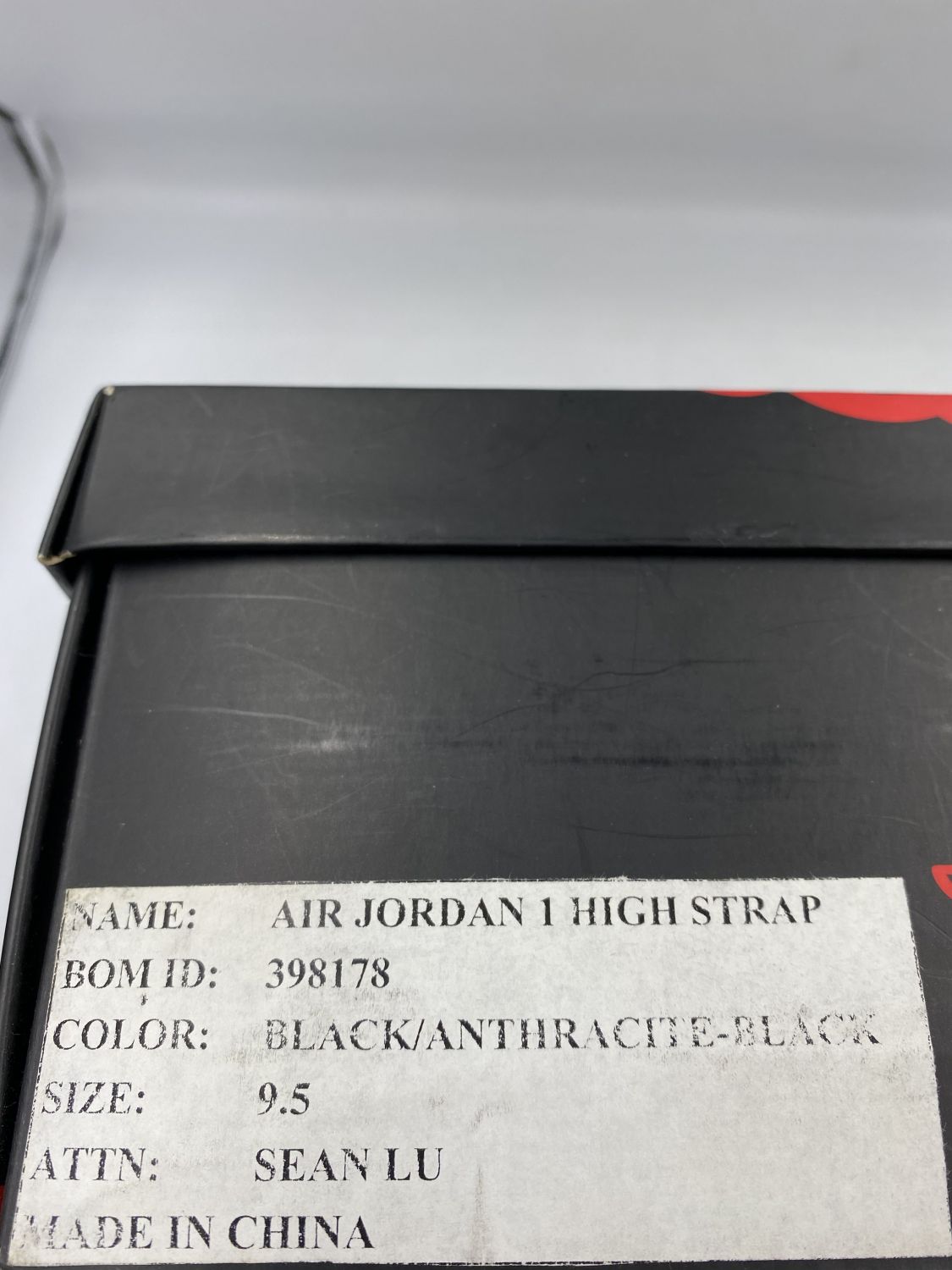 Just Don X Air Jordan 1 High Strap 'BHM' - Air Jordan - 398178 178 -  black/anthracite-black