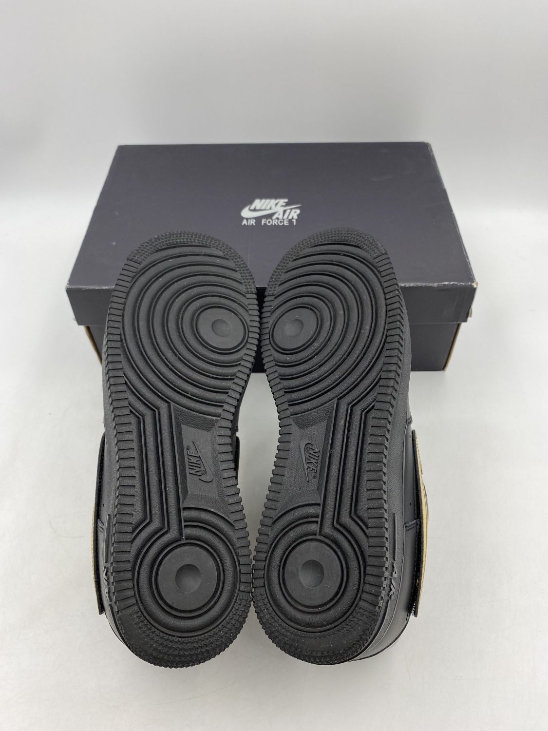 Buy Air Force 1 Low '07 LV8 'Removable Swoosh - Black Gold' - CT2252 001