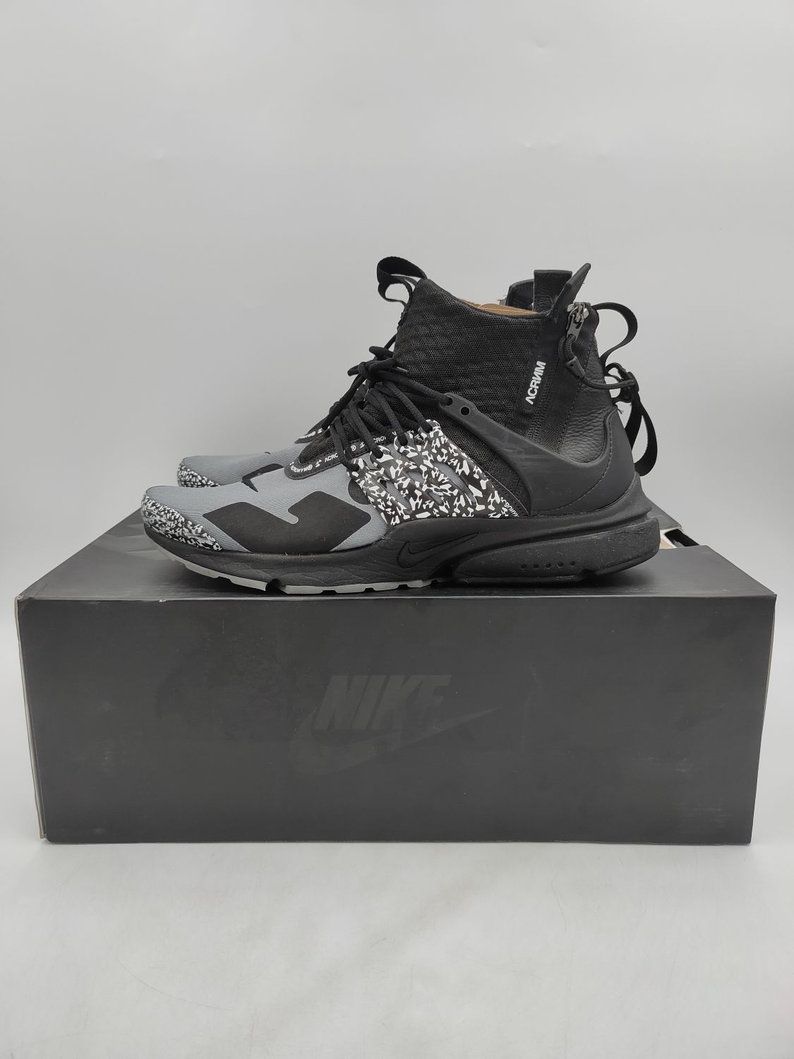 Nike Air Presto Mid Acronym Cool Grey AfterMarket