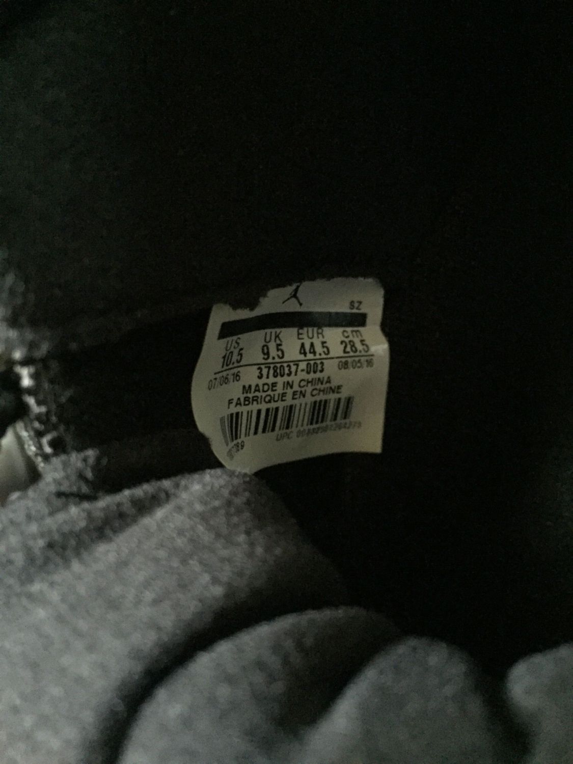 Jordan 11 discount size 16