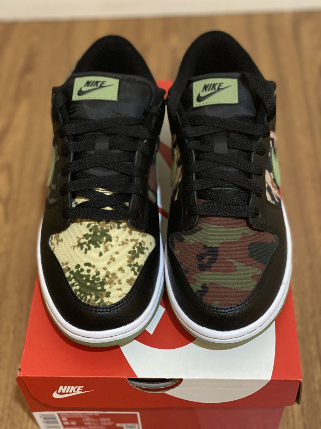 nike dunk low crazy camo gs