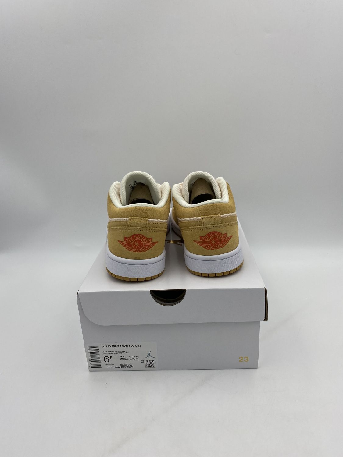 air jordan 1 low se twine orange quartz corduroy w