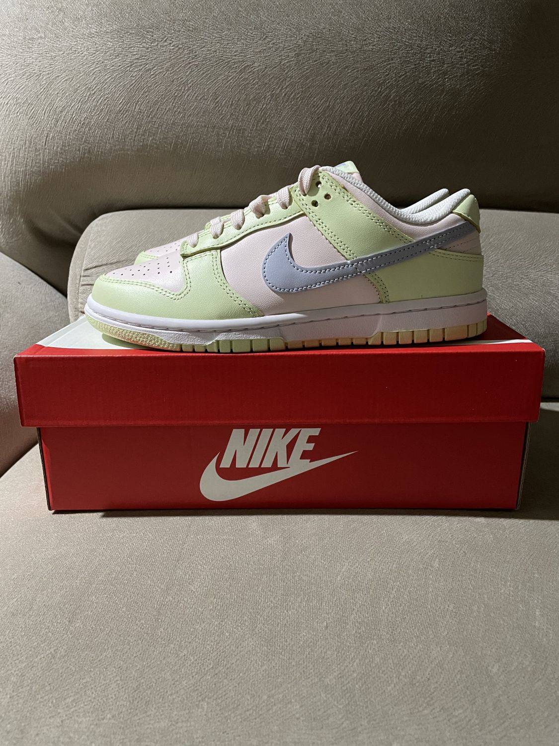 nike lime ice dunks