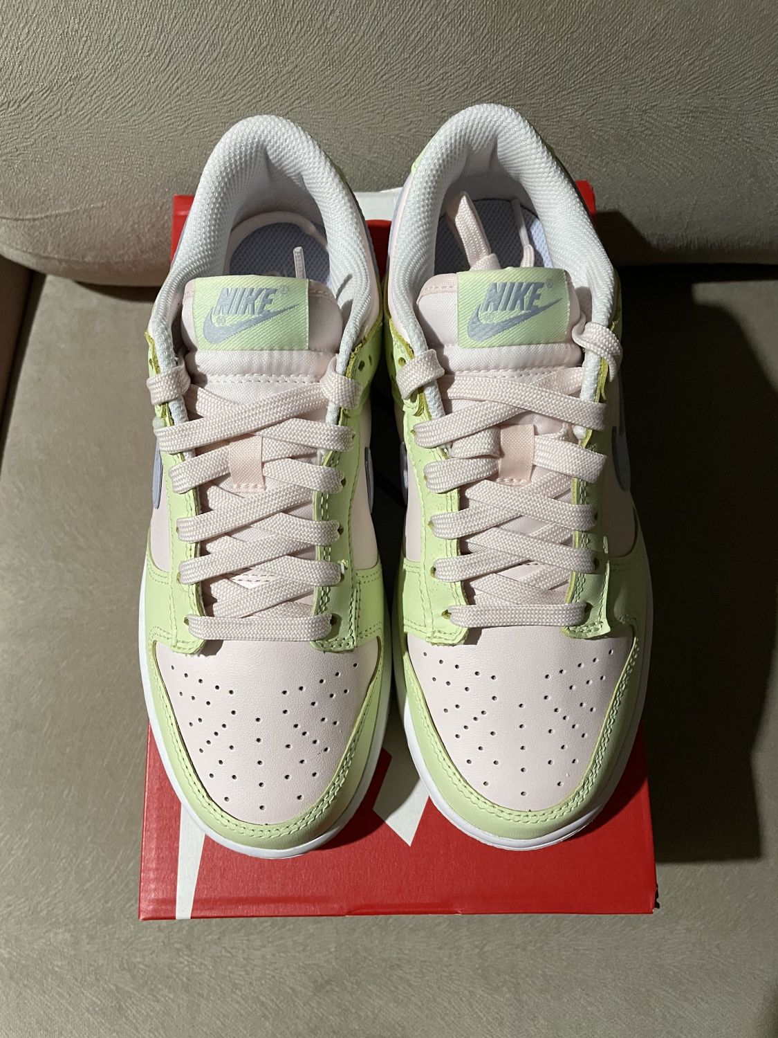 nike lime ice dunks