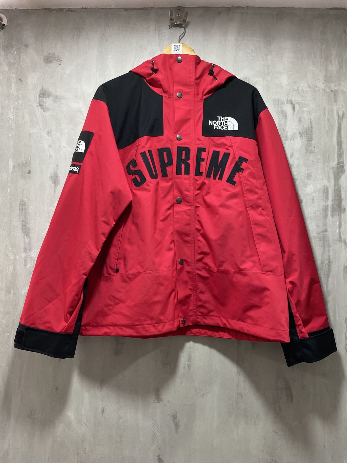 Supreme The North Face Arc Logo Mountain Parka Red | AfterMarket