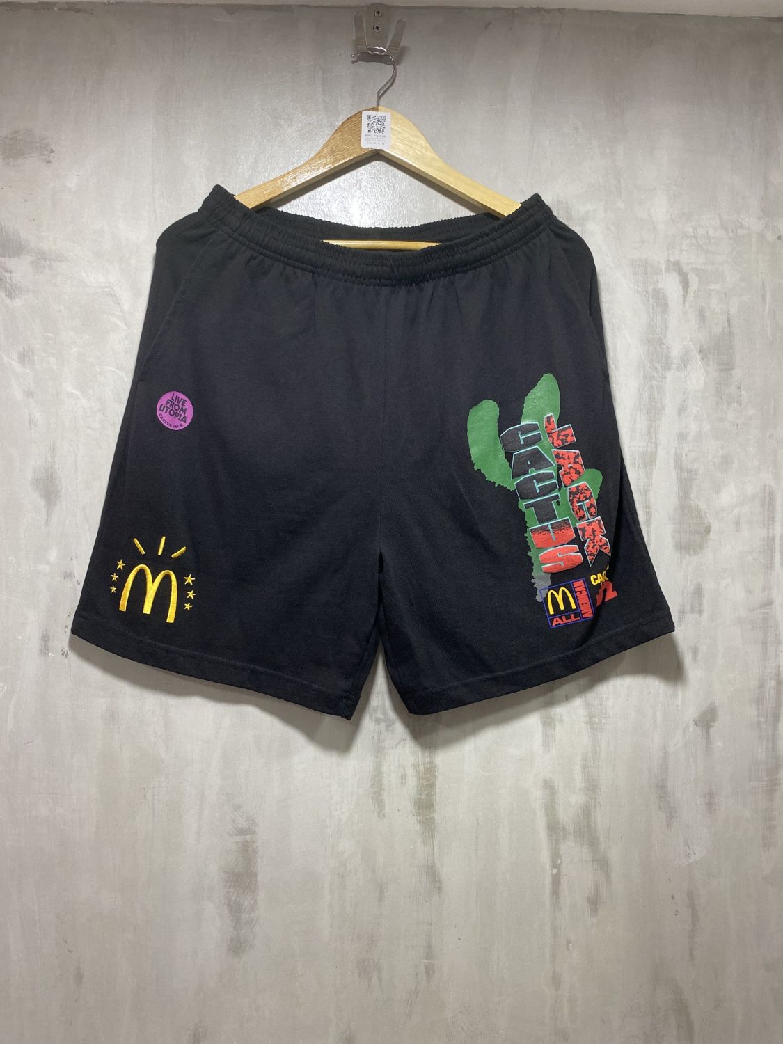 Travis Scott x McDonald's Shorts black MNewEra - ショートパンツ