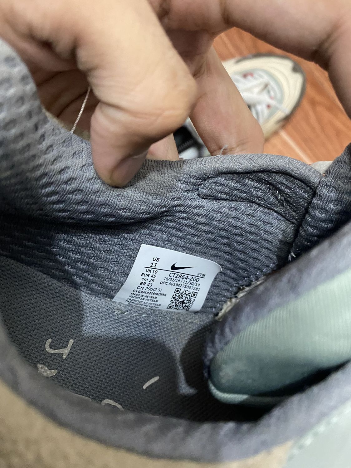 Nike Air Max 270 React ENG Travis Scott Cactus Trails AfterMarket
