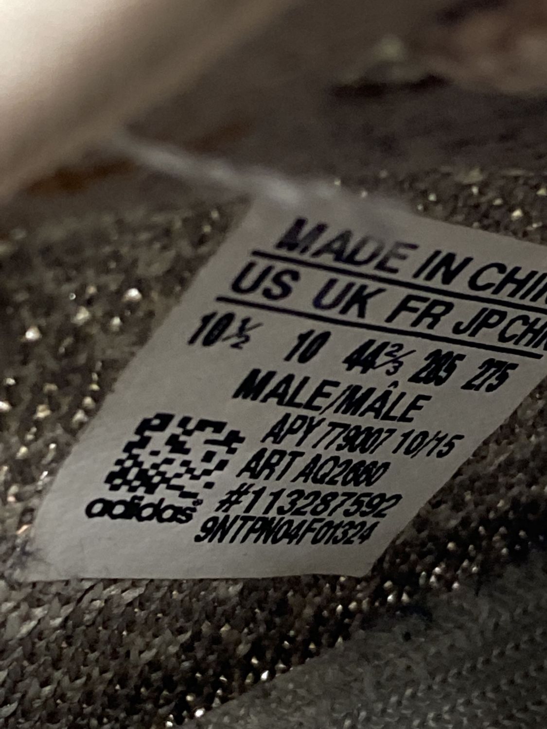 Yeezy moonrock size tag discount