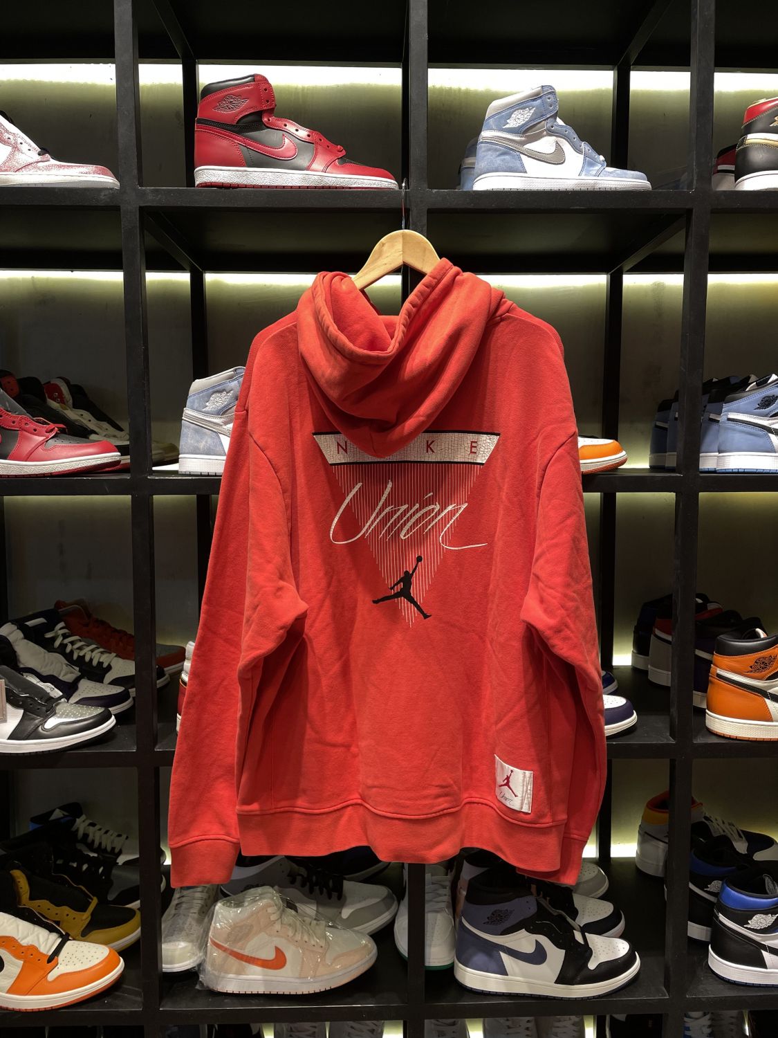 Jordan Brand Jordan x Union NRG Vault AJ Flight Hoodie Red