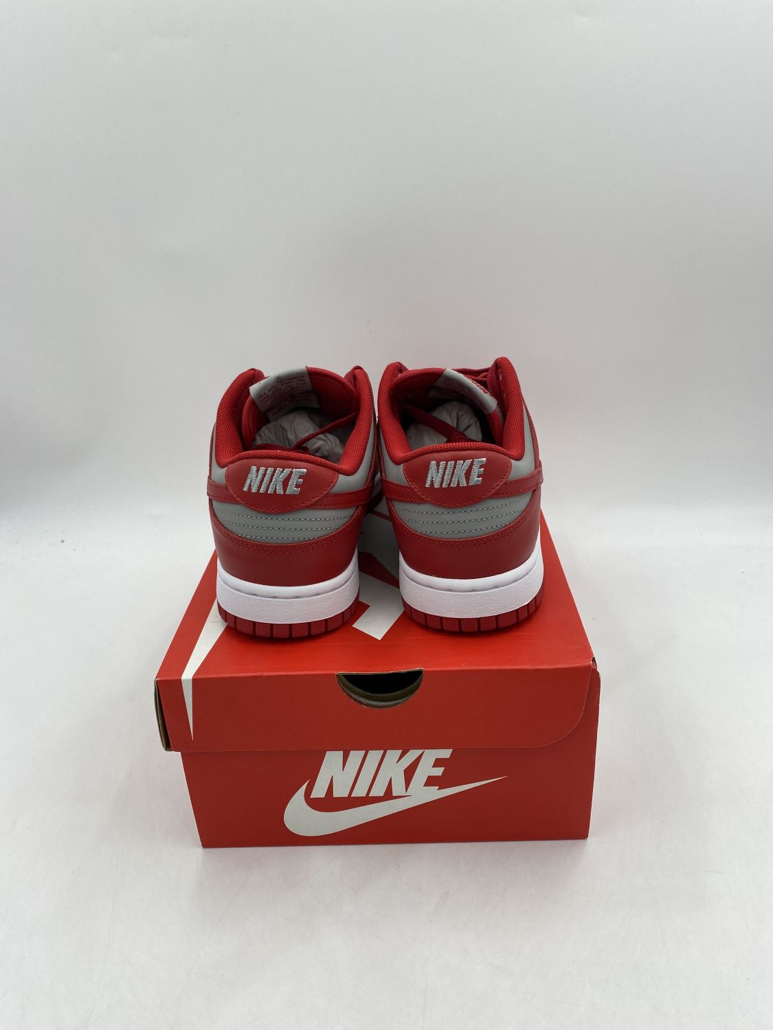 Nike Dunk Low Retro Medium Grey Varsity Red UNLV (2021)