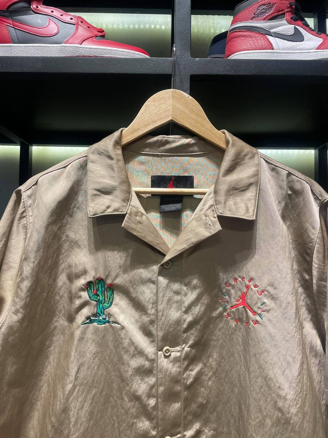 air jordan button up shirt