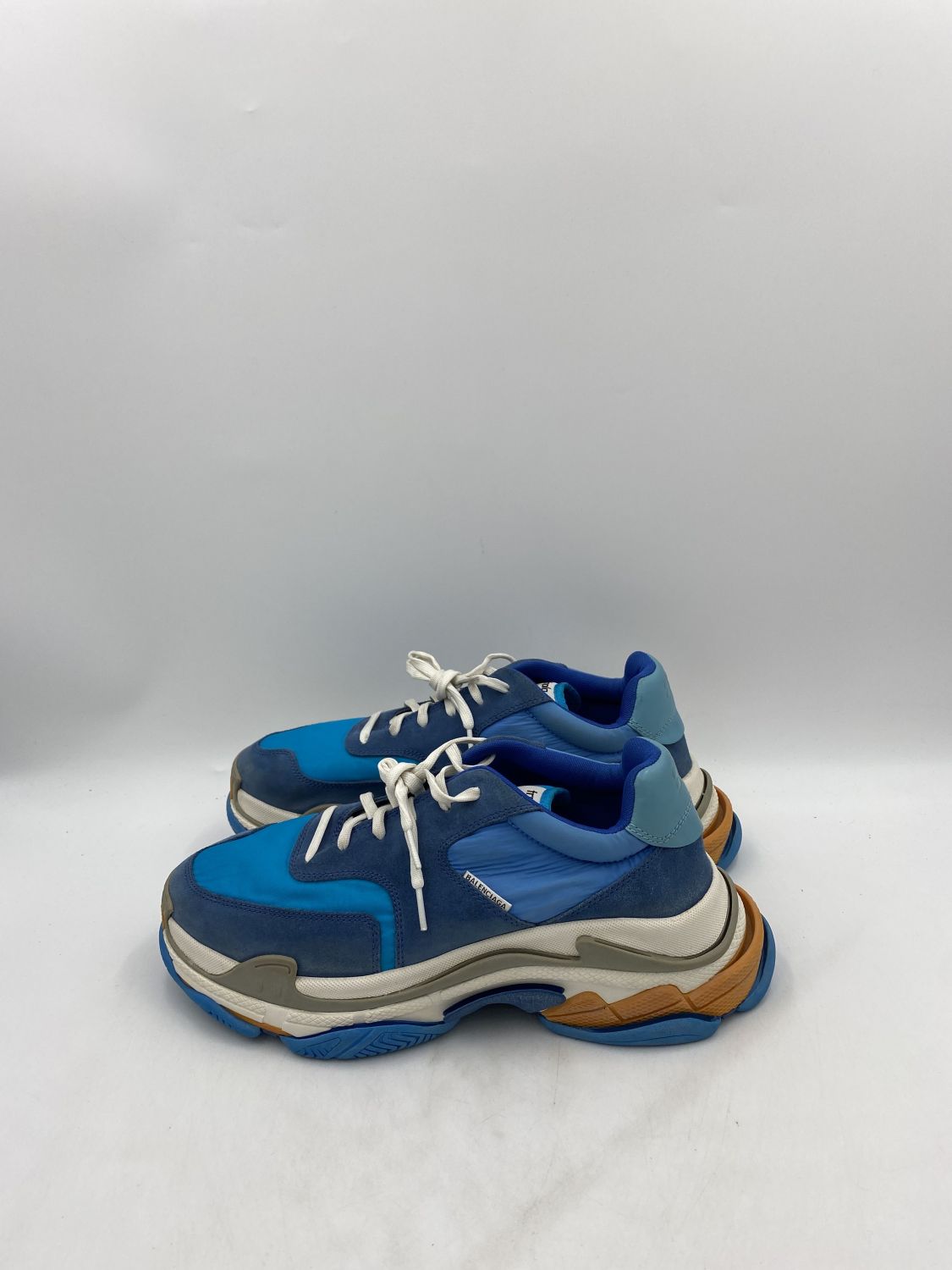 Balenciaga Triple S Blue Orange | Aftermarket