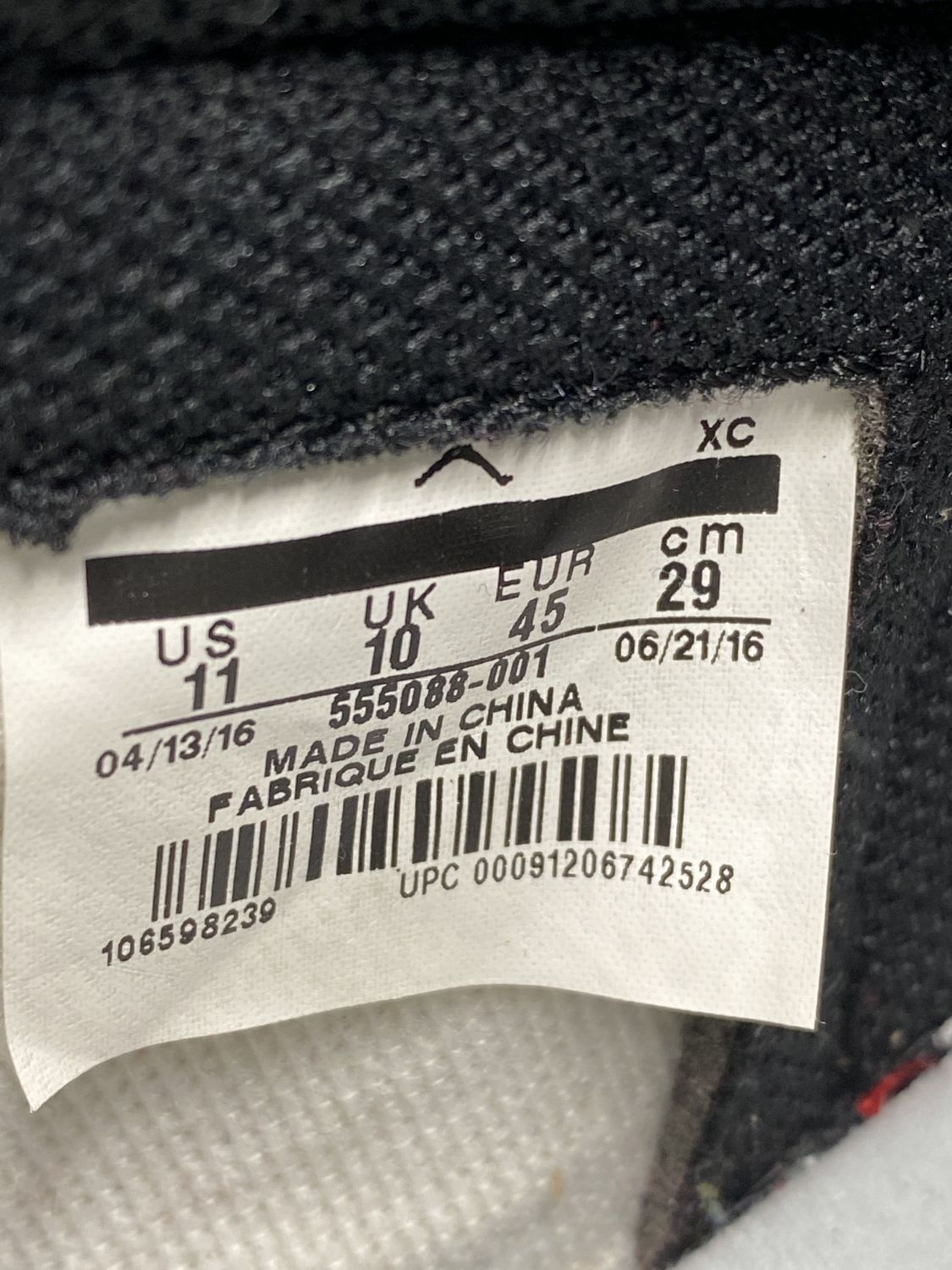 jordan 1 banned size 10