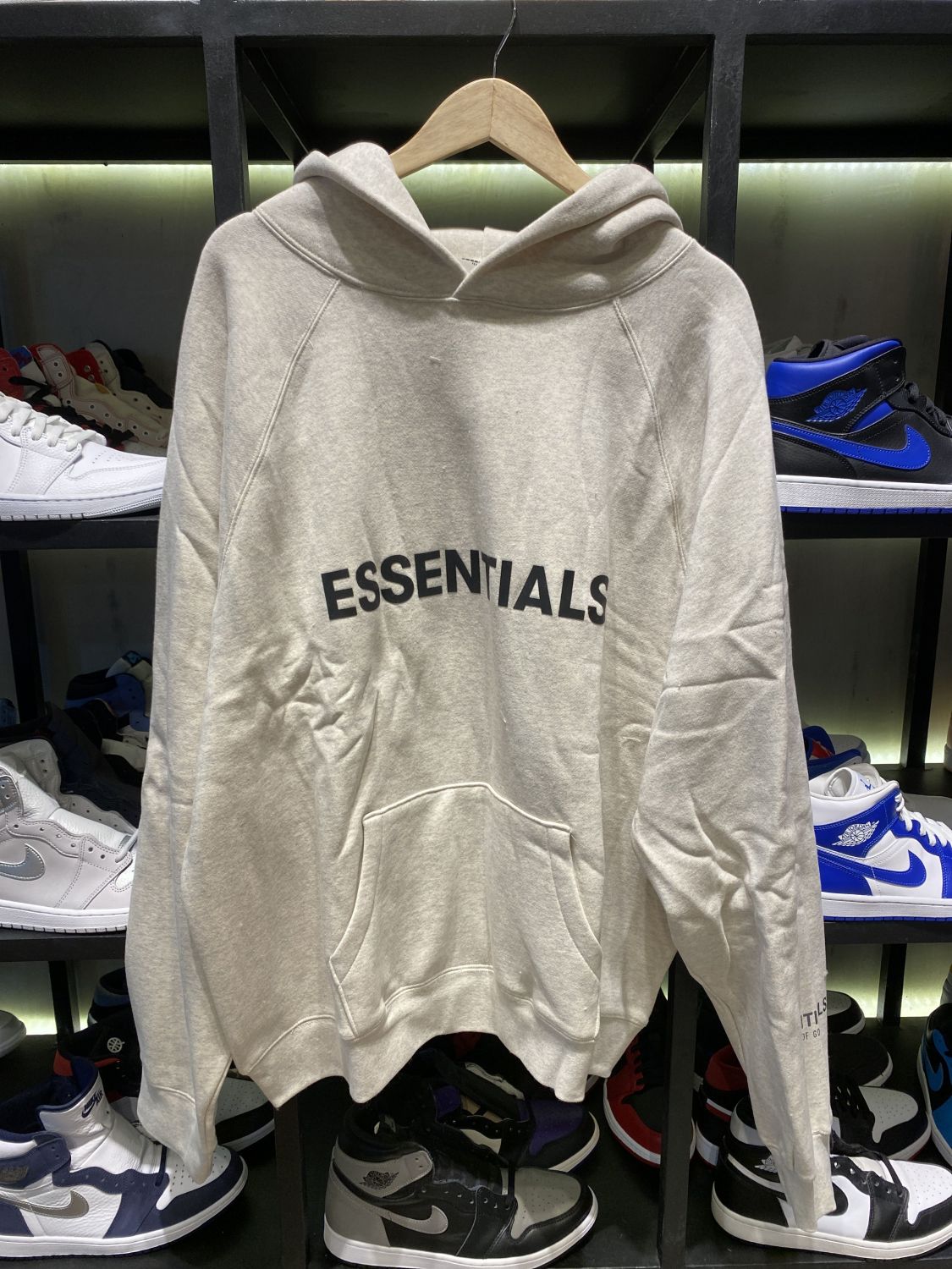 Fear Of God Essentials Pull-Over Hoodie (SS20) Oatmeal | AfterMarket