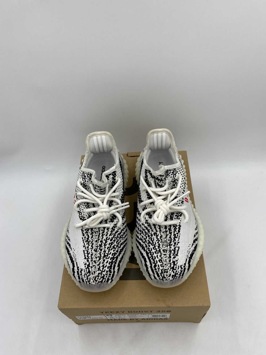 Yeezy on sale zebra 38