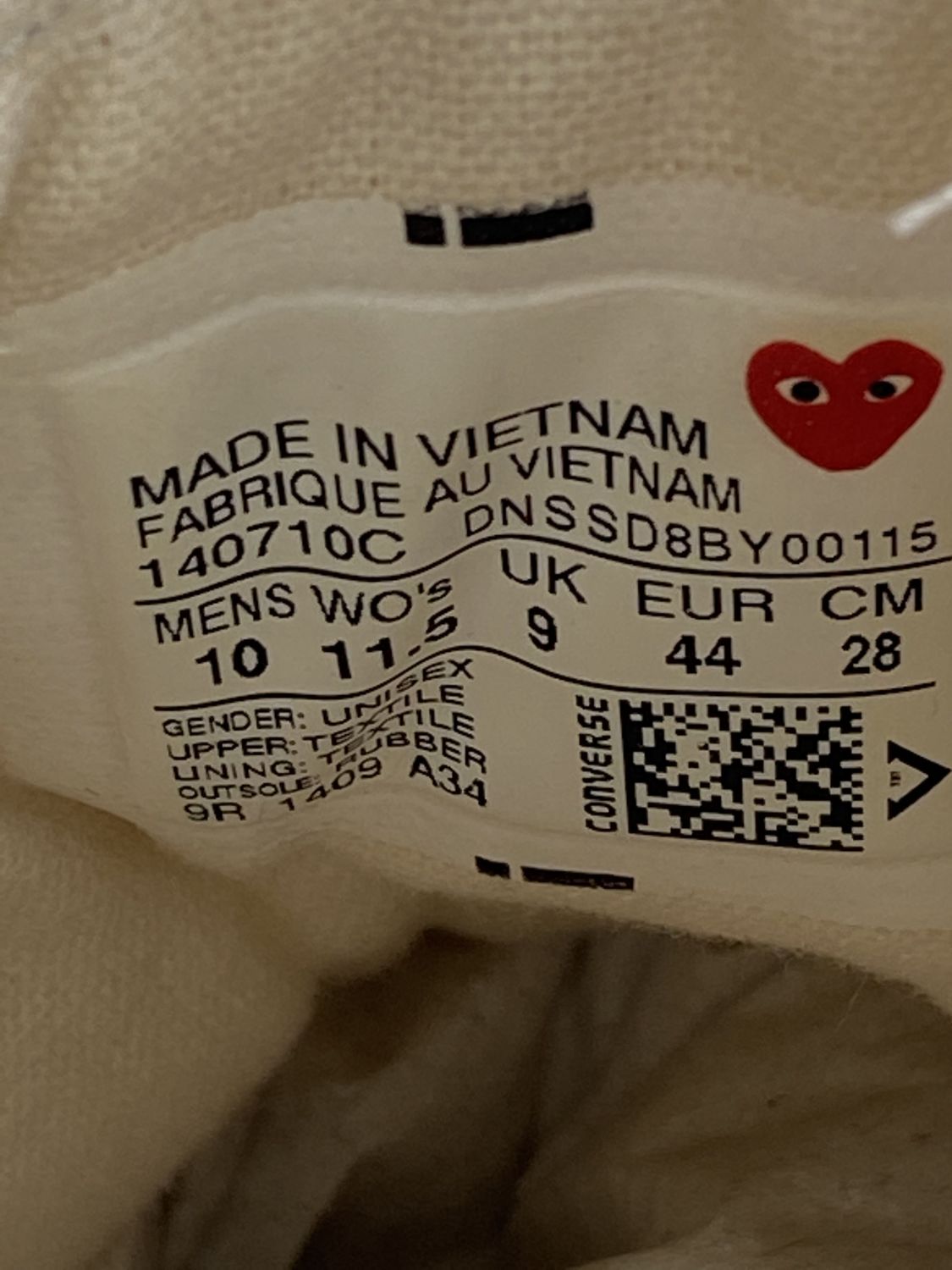 Converse cdg tag clearance