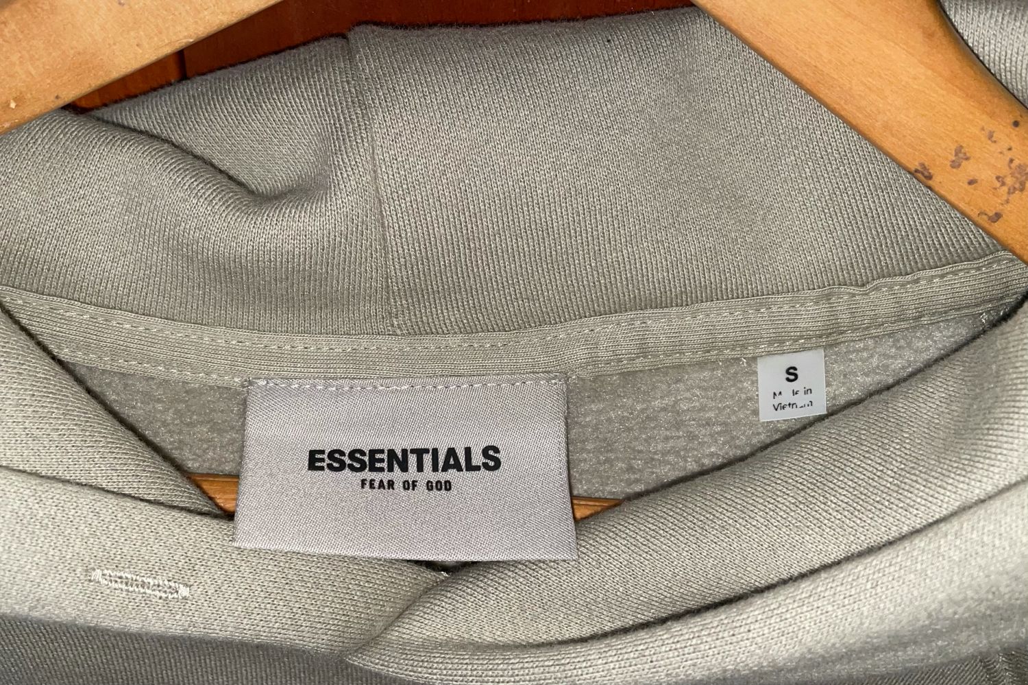 Fear Of God Essentials Pullover Hoodie Pistachio | AfterMarket