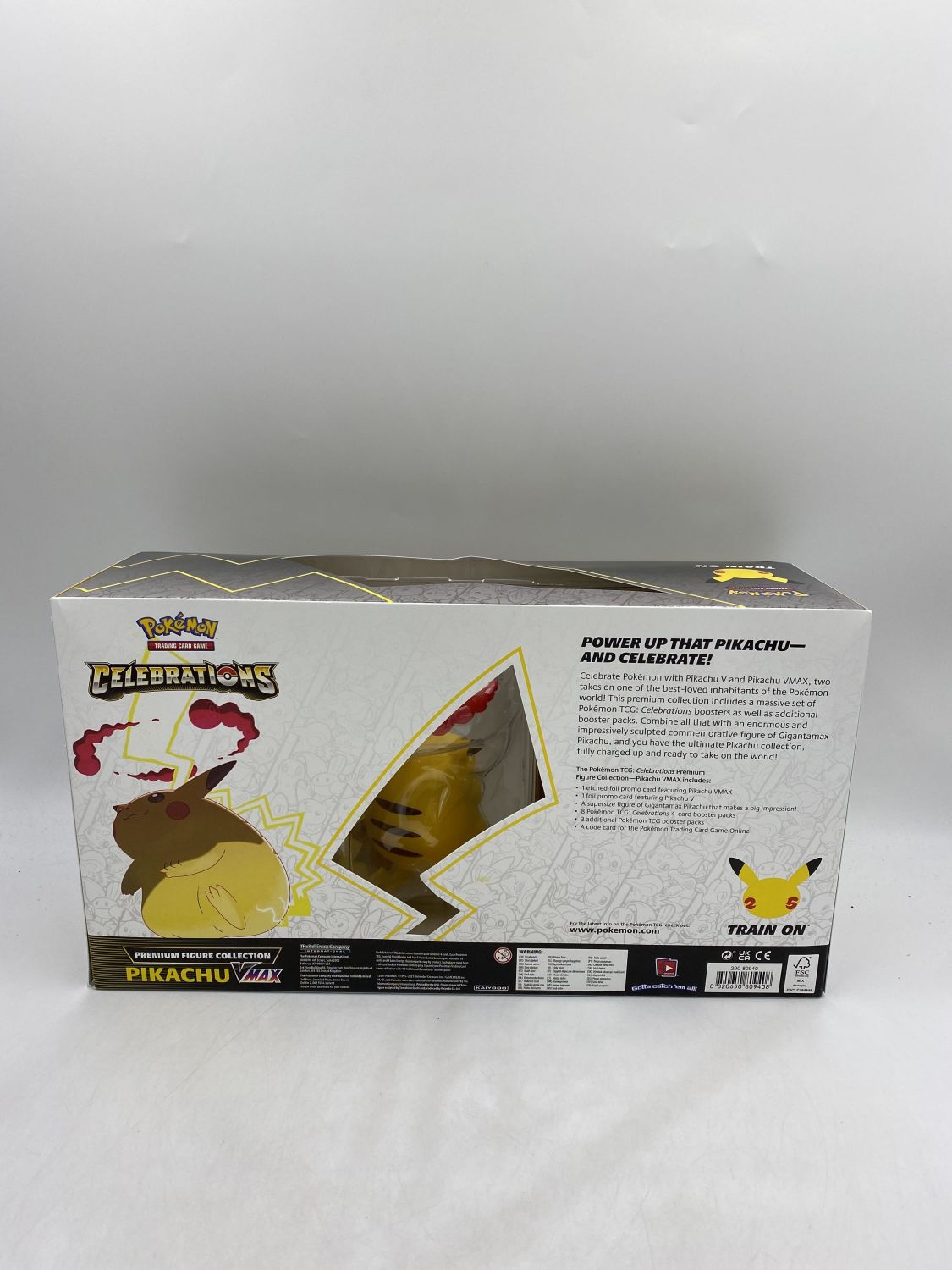 Celebrations Premium Figure Collection-Pikachu VMAX - Pokemon TCG