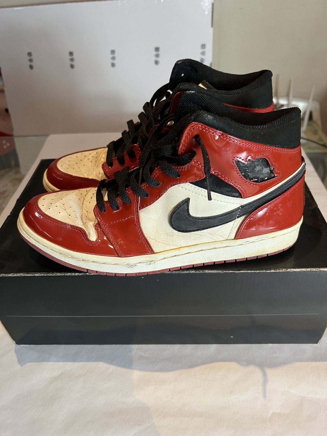 Jordan 1 Retro Chicago Bulls Patent (2003) | AfterMarket