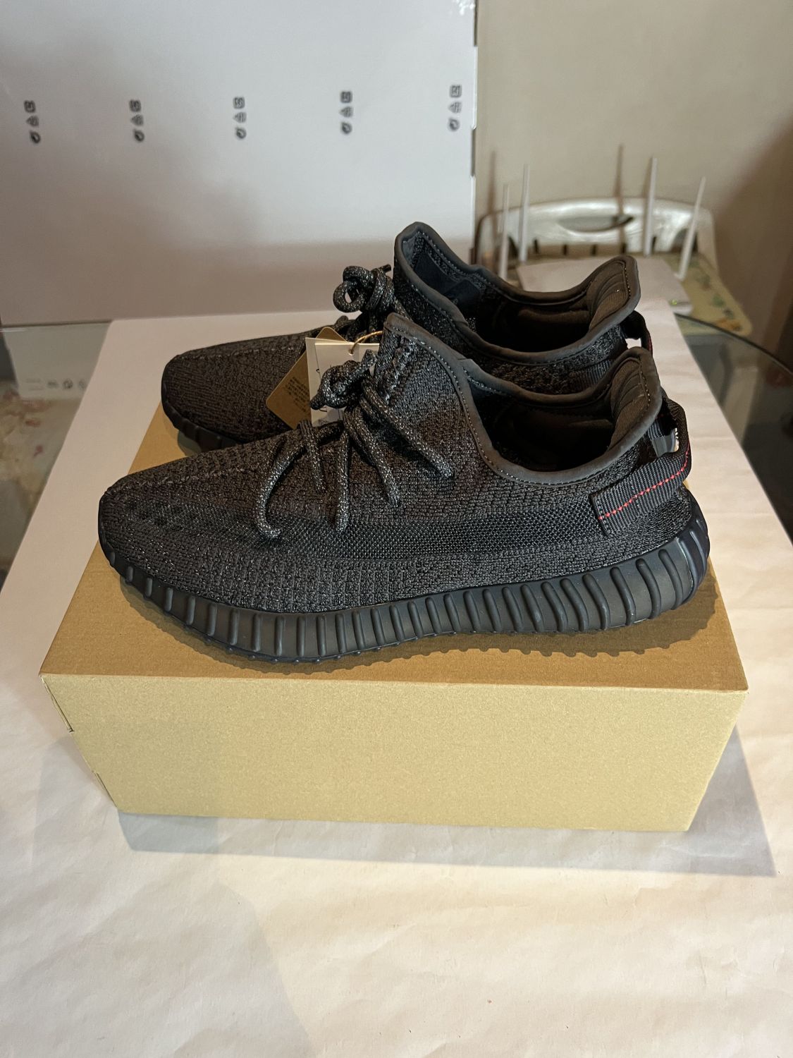 Yeezy static sale black ref