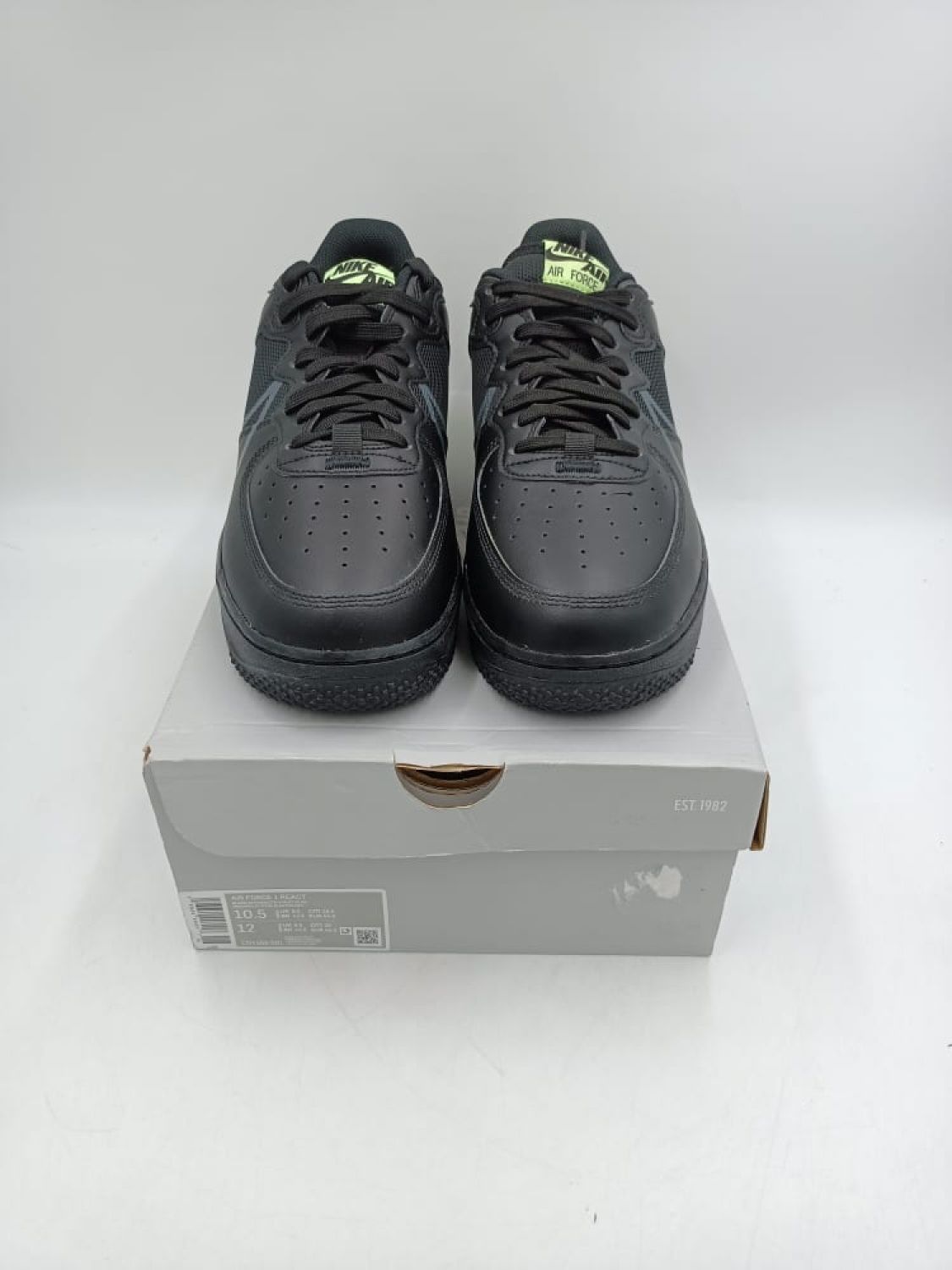 Air force 1 top lv8 utility black volt