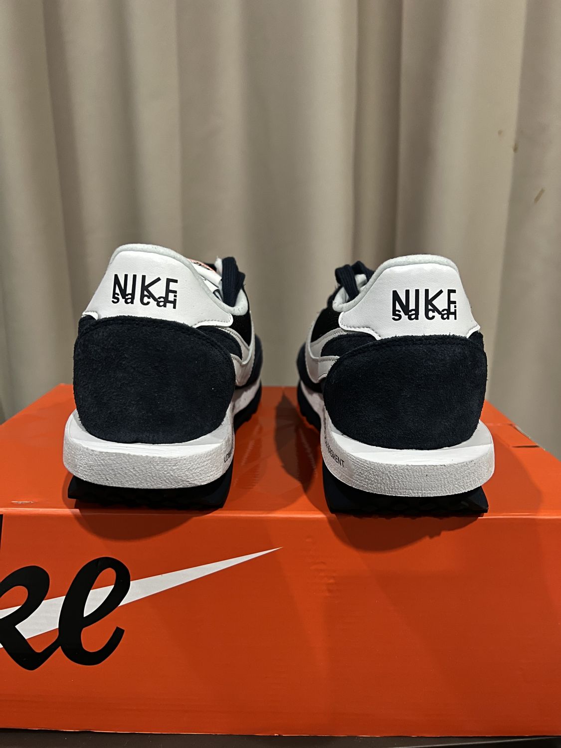 sacai × FRAGMENT × retaw candle（Nike LD Waffle SF Sacai
