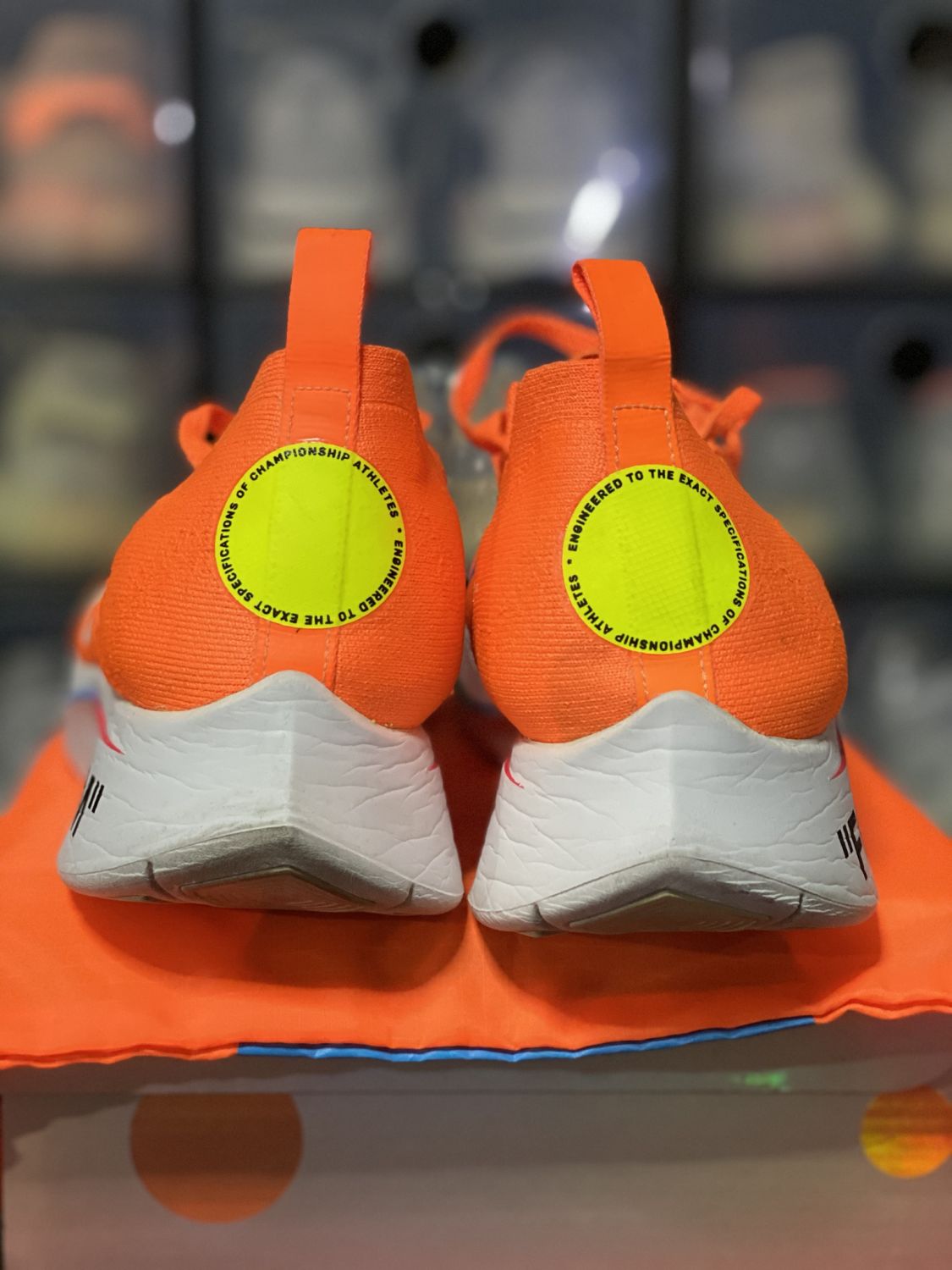 Nike Zoom Fly Mercurial Off White Total Orange AfterMarket