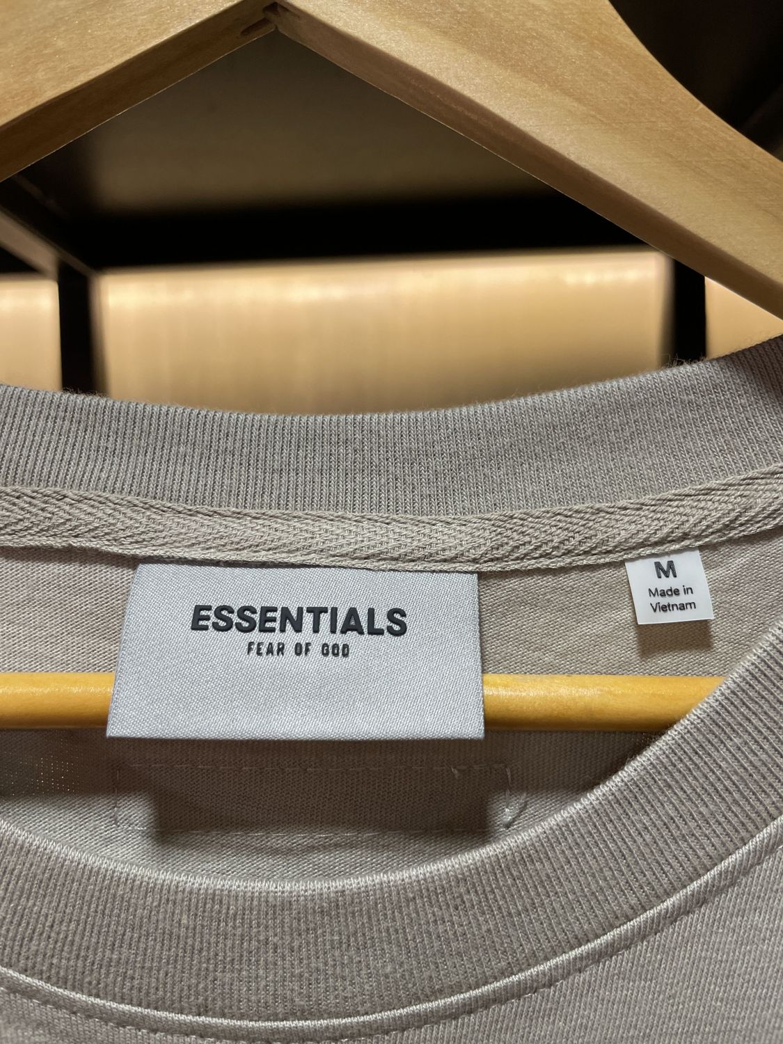 Fear Of God Ss20 Essentials Olive Tee | AfterMarket