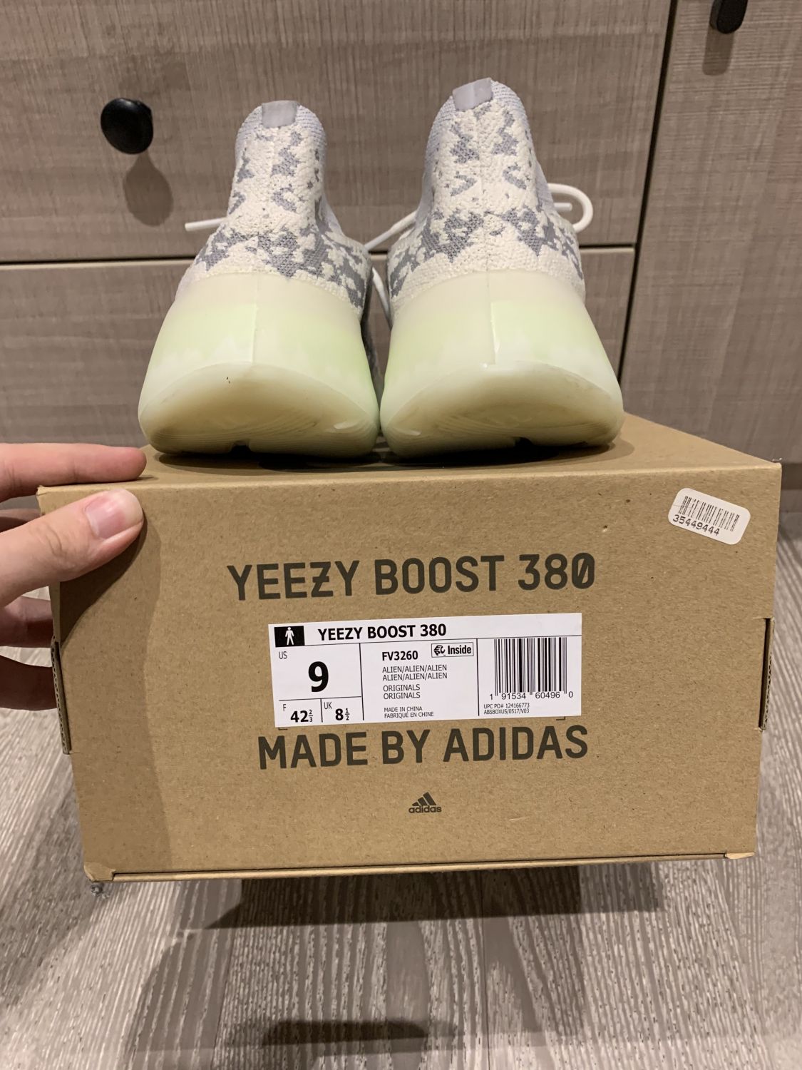 adidas yeezy 380 alien price