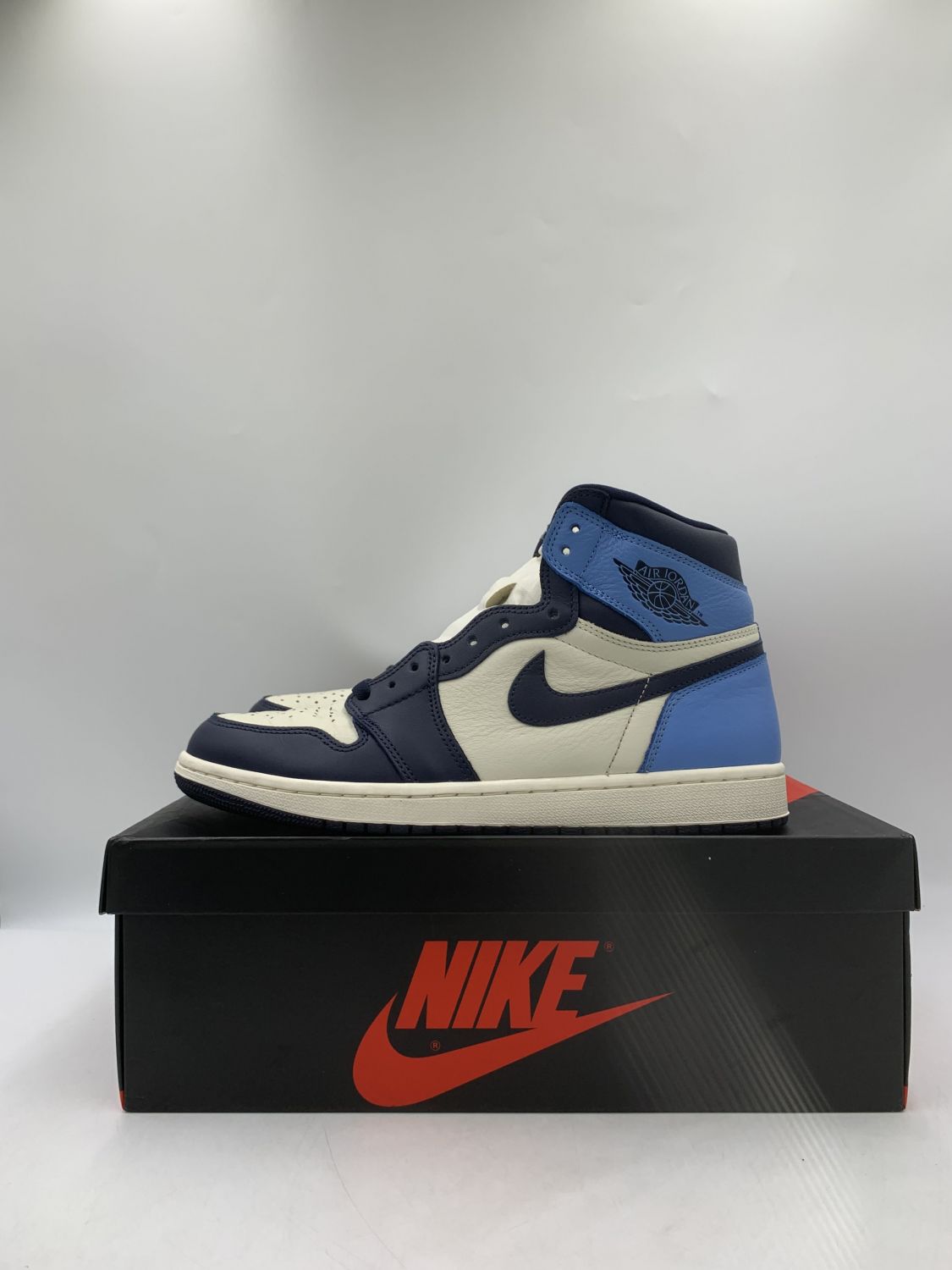 Jordan 1 hotsell obsidian size 7