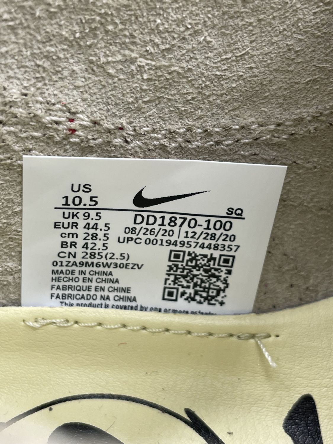 Nike 44.5 in 2025 cm