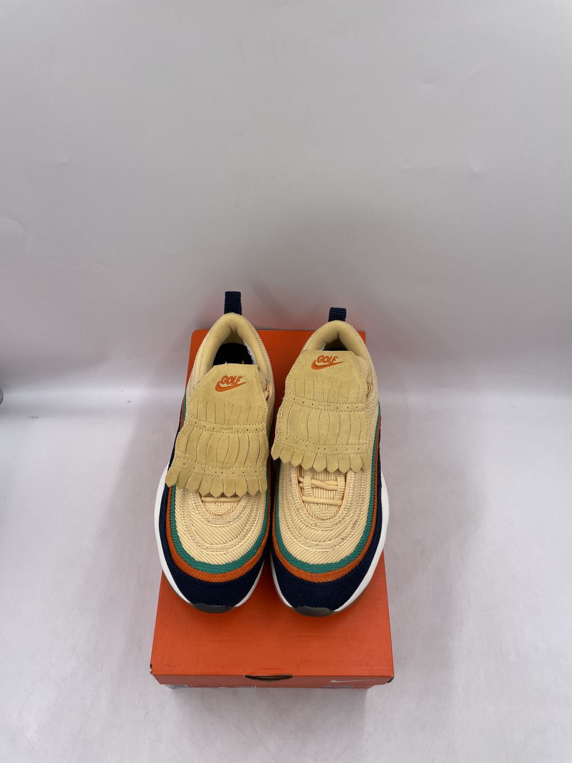 スニーカー Nike Air Max 97 Golf NRG Obsidian Celestial Gold Buy Air Max 97 Golf NRG 'Celestial Gold' - CJ0563 400 | GOAT