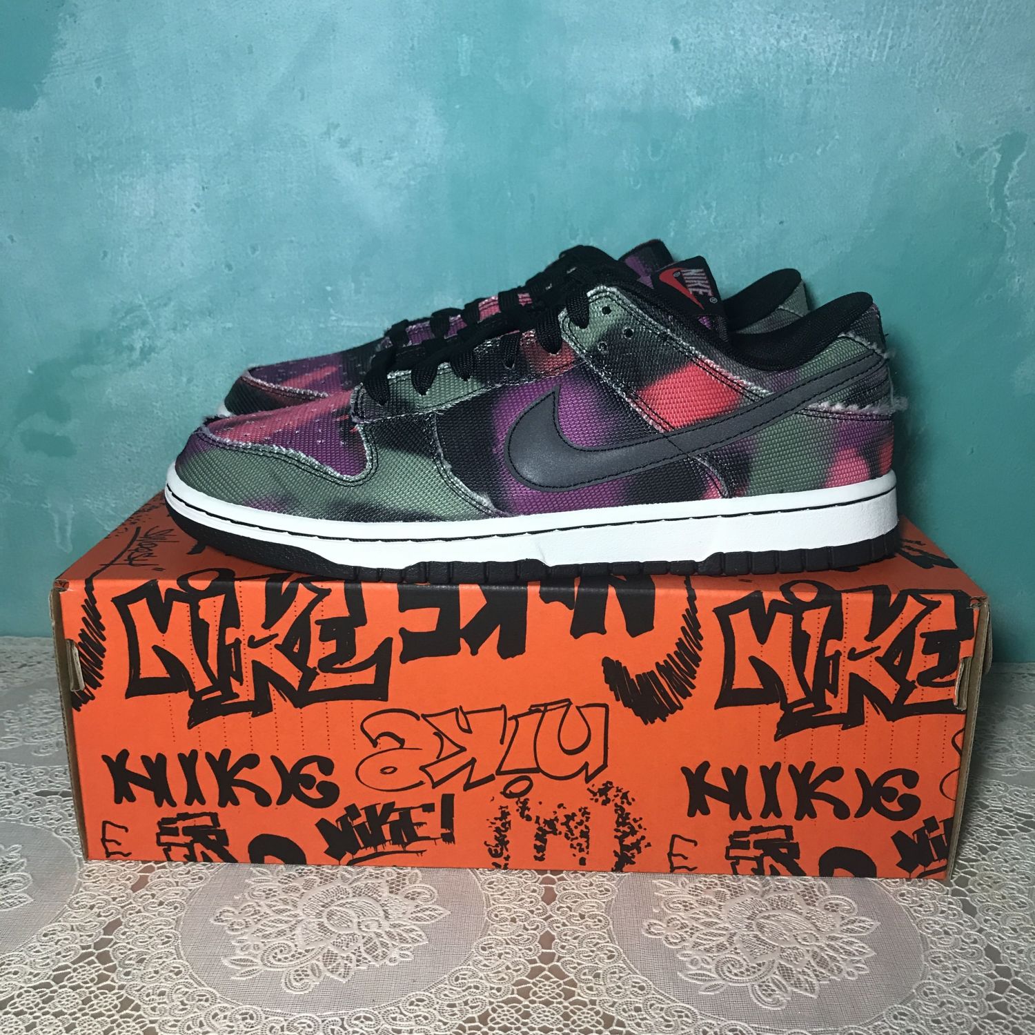 Nike Dunk Low Graffiti Pink | AfterMarket